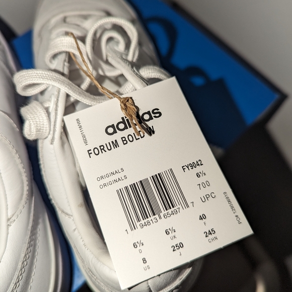 Brand new adidas forum bold sz 6.5 men/7.5 - 8 womens - Picture 2 of 7
